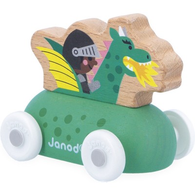 Véhicule roulant Chevalier et dragon Cross Roads - Janod