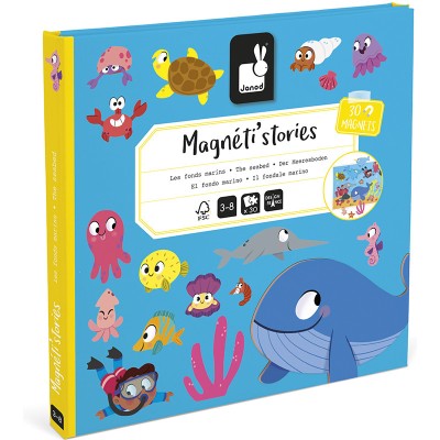 Magnéti'stories les Fonds Marins : Jeux éducatifs magnétiques - Janod