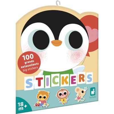 Stickers Bébés Animaux x100 : Mosaïque, gommettes & stickers - Janod