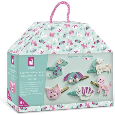 6 Barrettes Little Pets à Créer : Collection "Les Ateliers Bijoux" & Perles - Janod