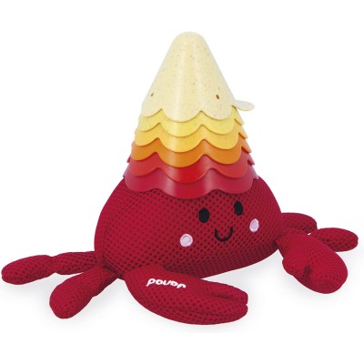 Jouet de Bain Bernard & Sa Coquille : Gicleurs & éponges de bain - Janod