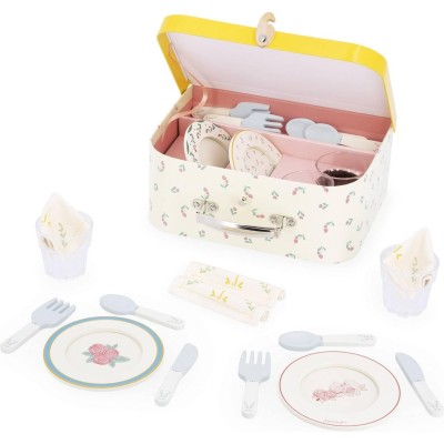 Dinette en valisette Mamie Soleil : Cuisines, dinettes & marchandes - Janod