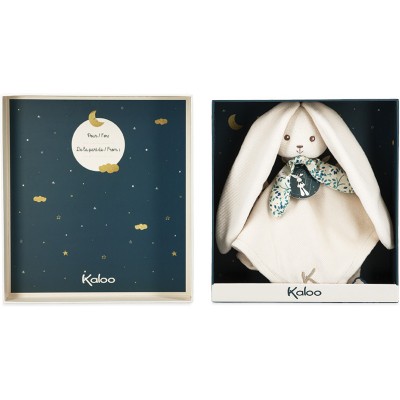 Lapinoo : doudou lapin crème 30cm - Kaloo