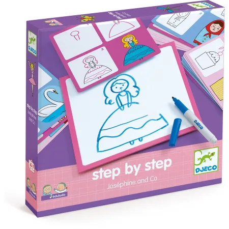 Step by step - Joséphine and Co - Djeco