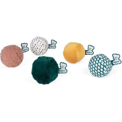 Balles sensorielles pour bébé - Set de 5 - Kaloo