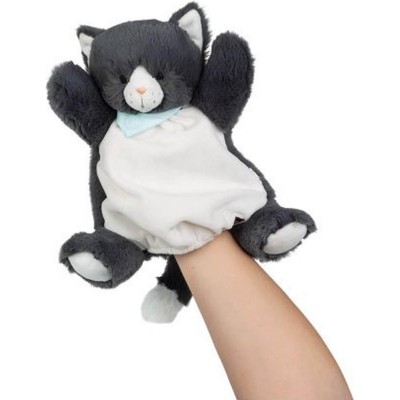 Les amis : doudou marionnette chat chamallow - Kaloo