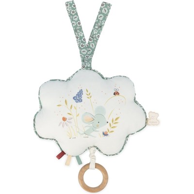 Boîte à musique en tissu une souris verte - Kaloo