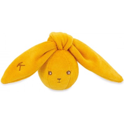 Hochet lapin Ocre - Jouet d'éveil sensoriel pour bébé, - Kaloo