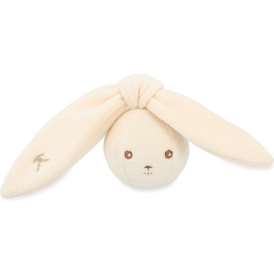 Hochet lapin Crème - Jouet d'éveil sensoriel pour bébé, - Kaloo