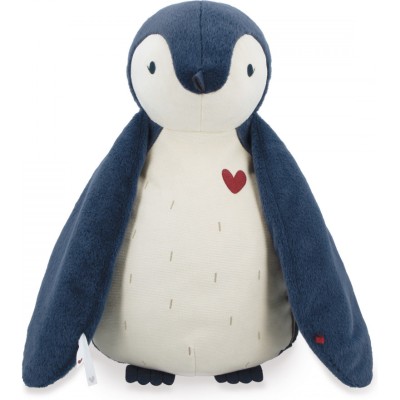Ma peluche manchot bleu 50 cm & emmaillotage - Kaloo