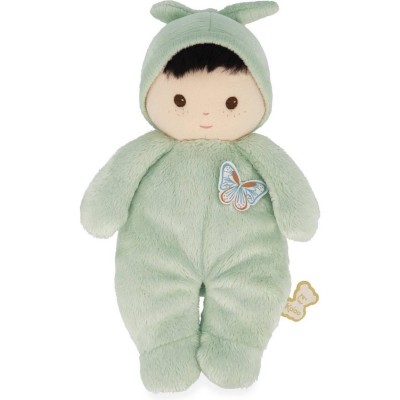 Poupon en tissu Vert pour bébé - Petite poupée en tissu Piléa - Kaloo