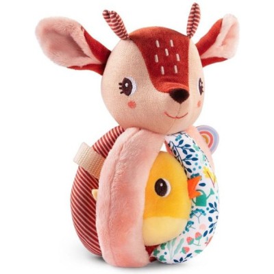 Hochet à poignées stella le faon - Lilliputiens