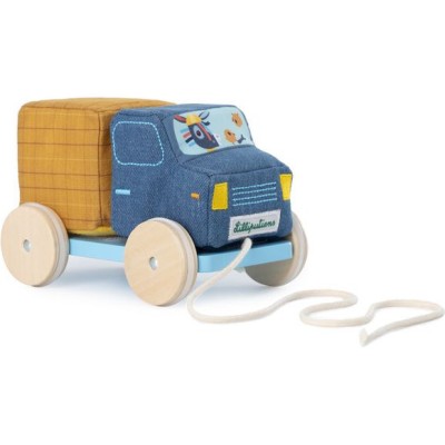 Camion toupie en bois et en tissu - J'explore - 12 à 24 mois - Lilliputiens