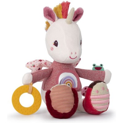 Peluche d'activités bébé 9 mois - Lena multiactivités - Je découvre - 0 à 12 mois - Lilliputiens