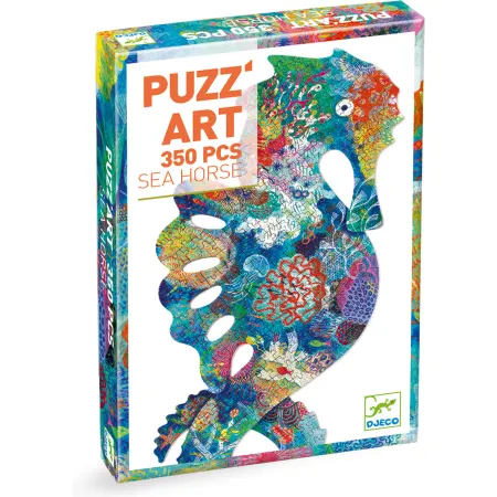 Puzz'Art - Sea Horse 350 pièces - Jeu d'éveil - Djeco