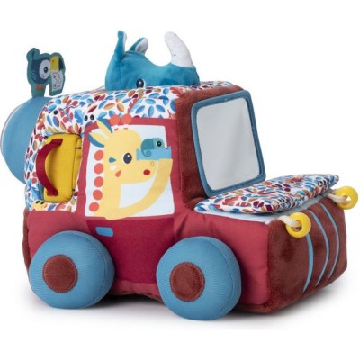 Voiture d'activités en tissu Safari pour bébé, 9 mois - Je découvre - 0 à 12 mois - Lilliputiens