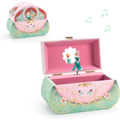 Boîte à bijoux musicale Balade en carrosse - Djeco
