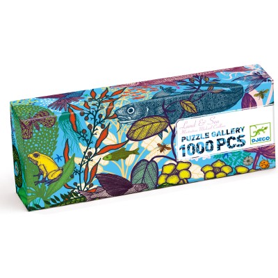Puzzle gallery - Land and Sea - 1000 pcs - Djeco
