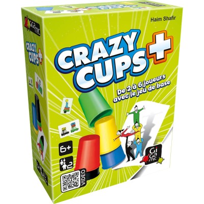 Crazy Cups + - Jeu et Extension Crazy Cups
