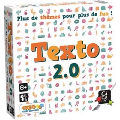 Texto 2.0 - Jeu d'ambiance à partir de 8 ans