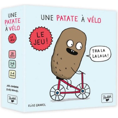 Une patate à vélo