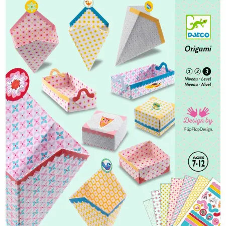 Origami petites boîtes - Djeco
