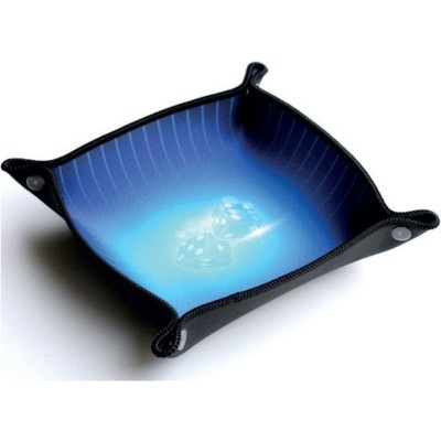 Tapis - piste de dés en néoprène - bleu - blackrock - Wogamat