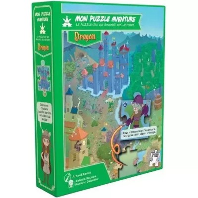 Dragon - Mon Puzzle Aventure - Jeu Enfants dès 5 ans