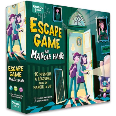 Grands jeux - Escape game au manoir hanté - Auzou