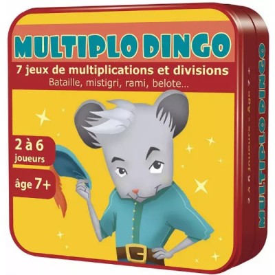 Multiplodingo multiplications et divisions - Jeu éducatifif Asmodee