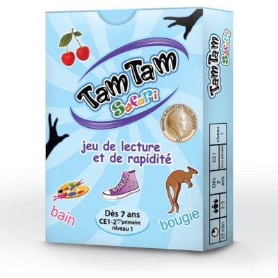 Tam Tam Safari CE1 - Lecture et rapidité - Jeu ludique et éducatif - Ab Ludis Editions