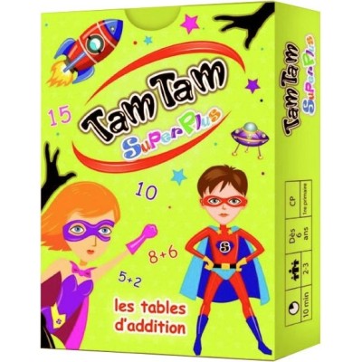 Tam Tam Superplus : Les tables d'addition - Ab ludis - Ab Ludis Editions