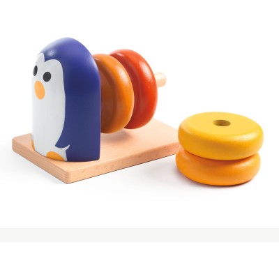 Empilable Pengouin Basic - Djeco
