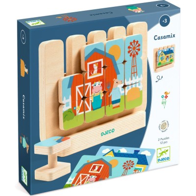 Jeu d'assemblage Casamix - Djeco