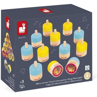Mémo sonore - Jeu éducatif enfant - Janod