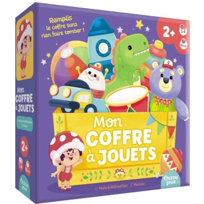 Grands jeux - Mon coffre à jouets - Auzou