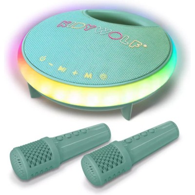 Kidykaraoke Enceinte karaoké tout-un Vert - Kidywolf