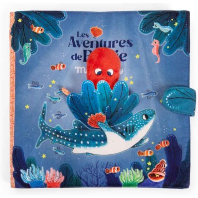 Grand livre tissu d'activités - Moulin Roty Les Aventures de Paulie