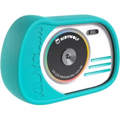 Kidycam cyan appareil photo pour enfants dès 3 ans - Kidywolf