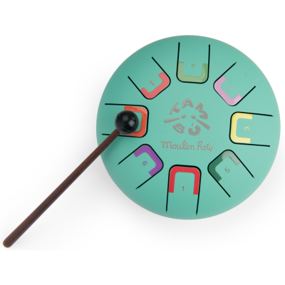 Petit tambour à languettes Dans la jungle - Moulin Roty - Dans la jungle