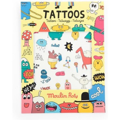Tatouages Les Schmouks - Activité enfant - Moulin Roty - Les Schmouks