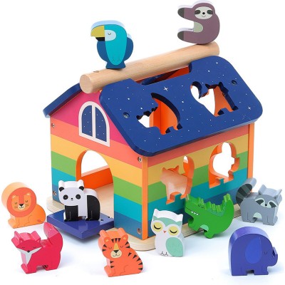 Boîte à formes, Maison arc-ciel - Andy Westface - Premières histoires - Vilac