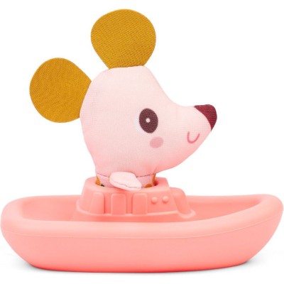 Bateau flottant pour le bain, Nina la souris - Dès 6 mois - Au bain - 3 mois + - Lilliputiens