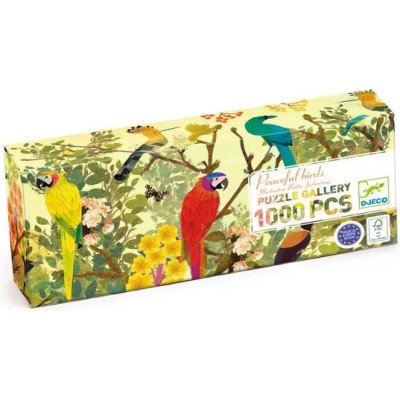 Puzzle gallery Peaceful birds 1000 pièces - Puzzle adulte - Djeco