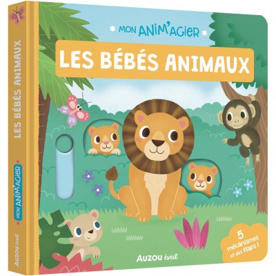 Mon anim'agier - Les bébés animaux - Livres enfants - Auzou