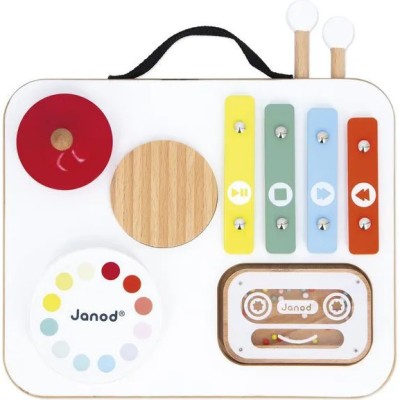 Table Musicale Baby Confetti - bois - : Jouets musicaux - Janod