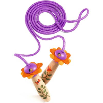 Corde à sauter ajustable - Florita Jeu d'adresse - Djeco