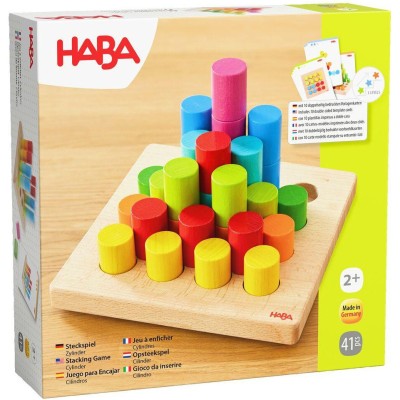 Jeu d'encastrement Cylindres - Haba