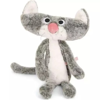Peluche Chaplapla le chat - collection Ecole des Loisirs - Moulin Roty