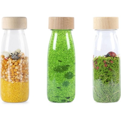 3 bouteilles sensorielles life - 0 à 3 ans - Petit Boum